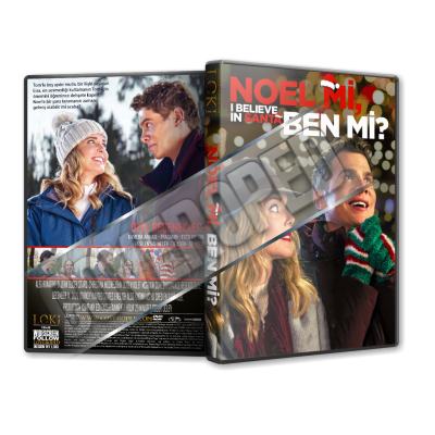 Noel mi Ben mi - I Believe in Santa - 2022 Türkçe Dvd Cover Tasarımı